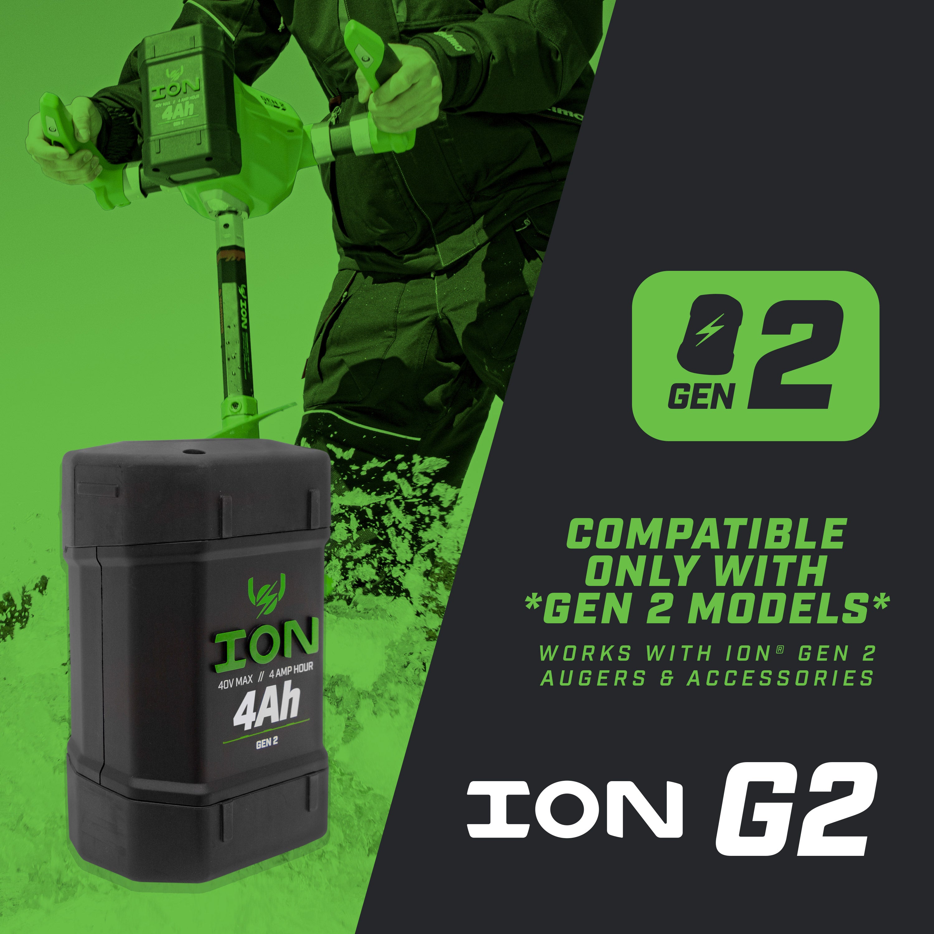 ION® 4Ah Battery (Gen 2) – ION Ice Fishing