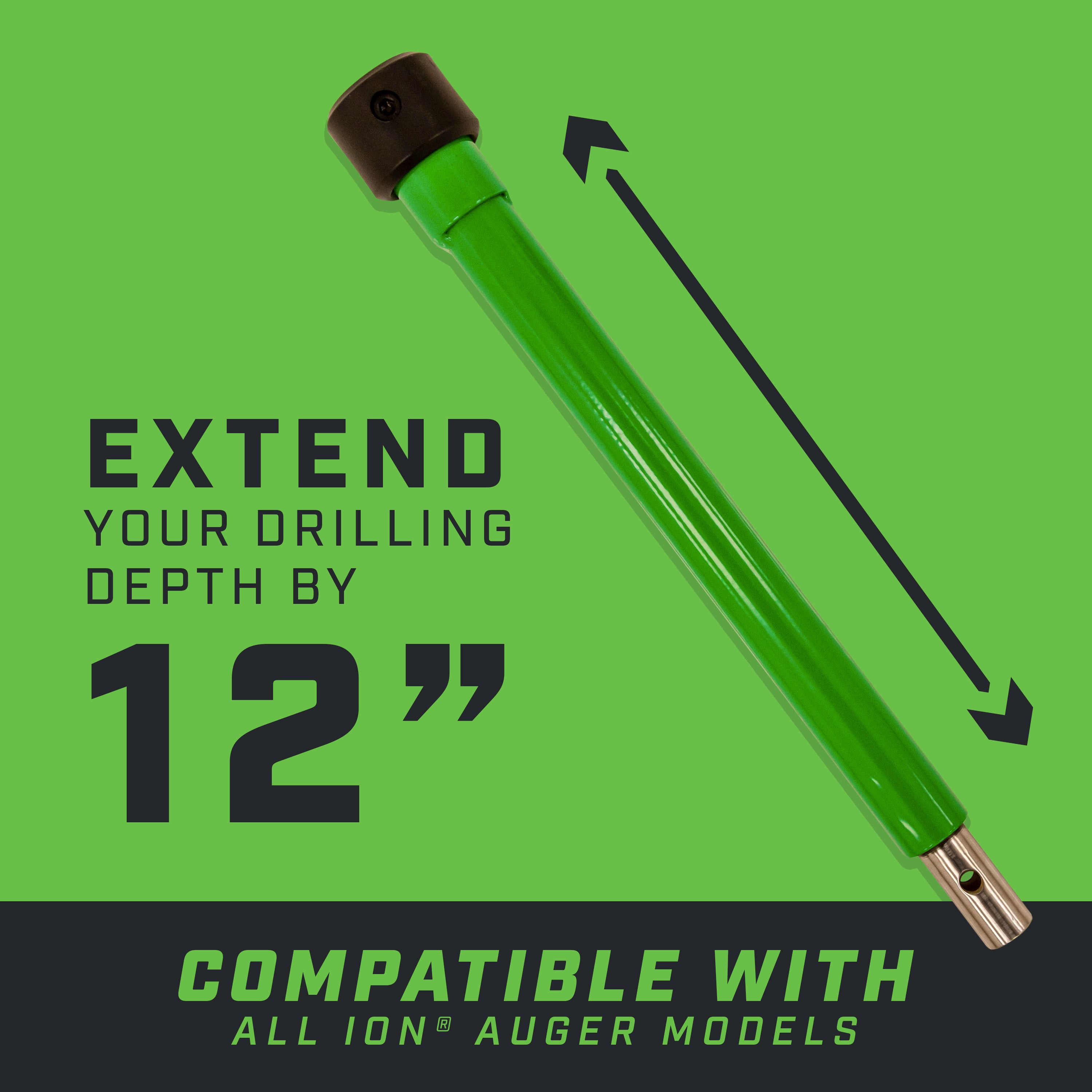 ION® 12&quot; Steel Extension