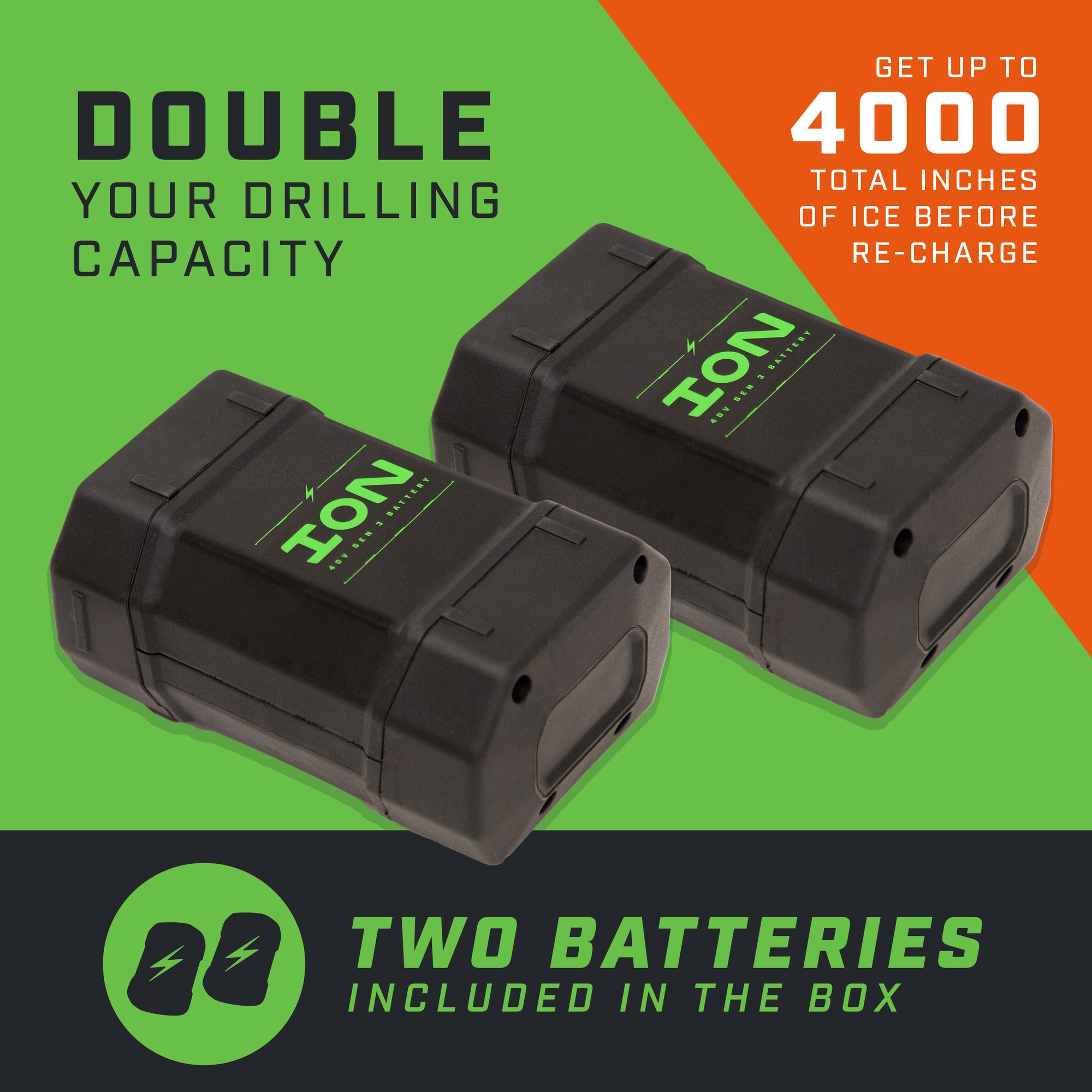 8" ION® Alpha Plus (Two Batteries)