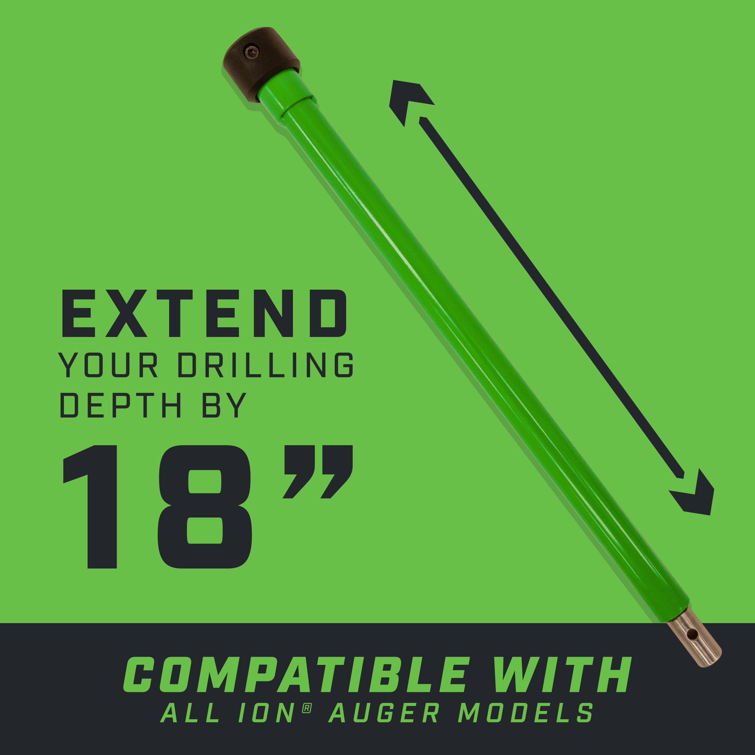 ION® 18&quot; Steel Extension